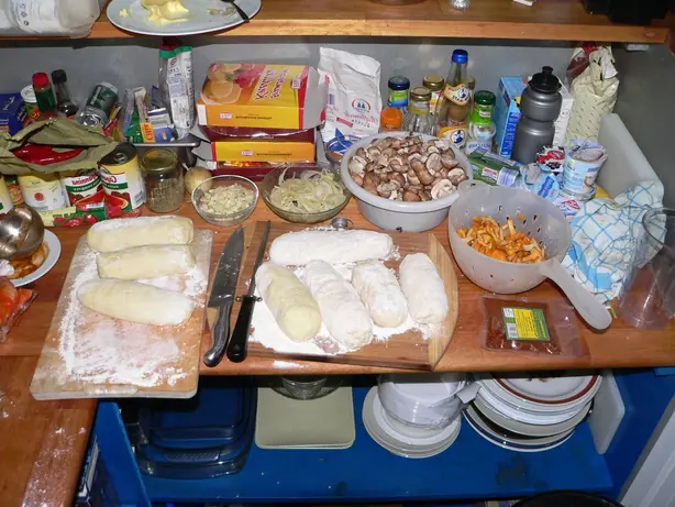 Foto von Tschechische Knödel – fertig angerichtet