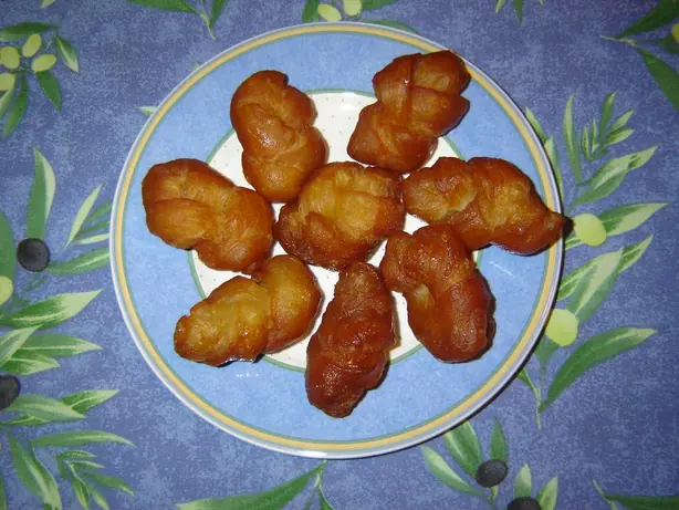 Foto von Südafrikanische Koeksister Klassisch – fertig angerichtet