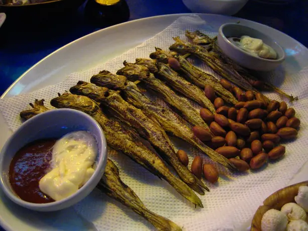 Foto von Koreanisches Anju mit Muscheln – fertig angerichtet