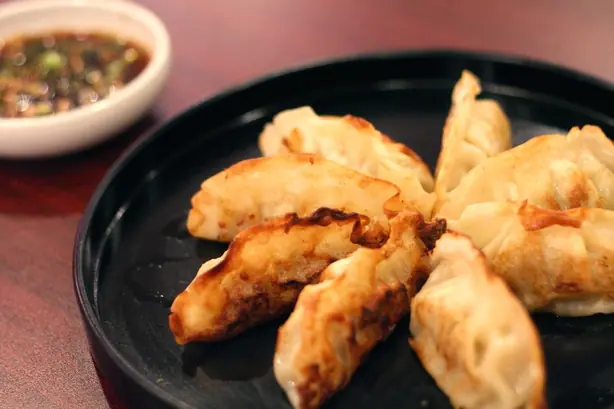 Foto von Klassische Koreanische Mandu – fertig angerichtet