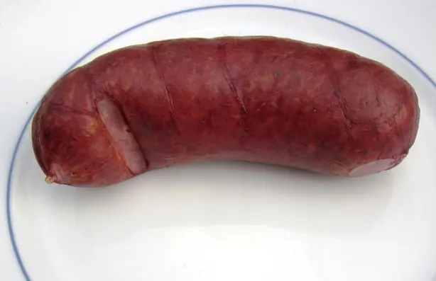 Foto von Norddeutsche Kohlwurst hausgemacht (2) – fertig angerichtet