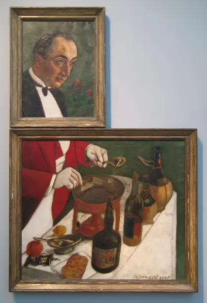 Foto von Klassische Russische Bliny – fertig angerichtet