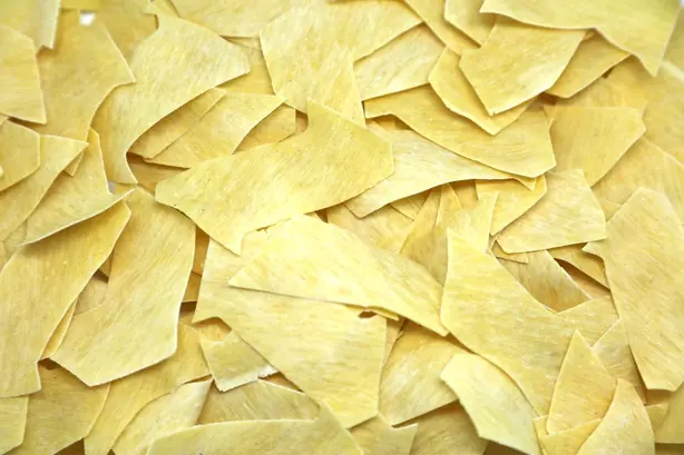 Foto von Italienische Maltagliati mit Bohnen – fertig angerichtet