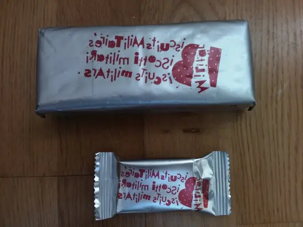 Foto von Schweizer Militärbiscuit klassisch – fertig angerichtet