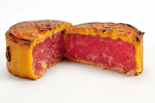 Foto von Chinesische Mondkuchen klassisch – fertig angerichtet