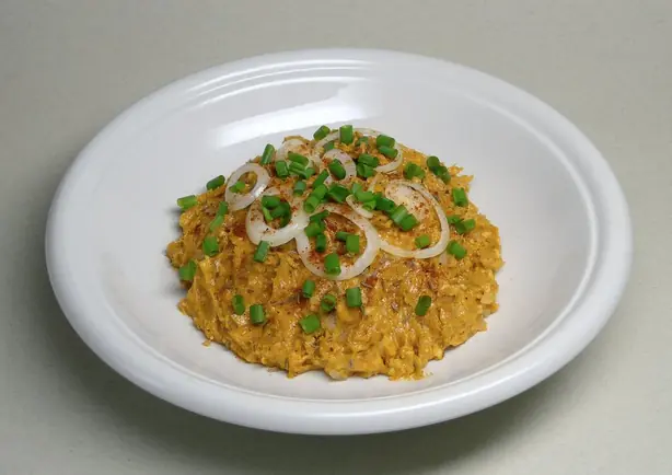 Foto von Klassischer Bayerischer Obatzter – fertig angerichtet