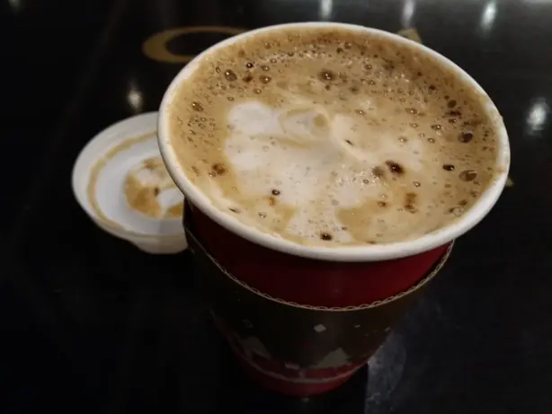 Foto von Italienischer Gerstenkaffee d'orzo – fertig angerichtet