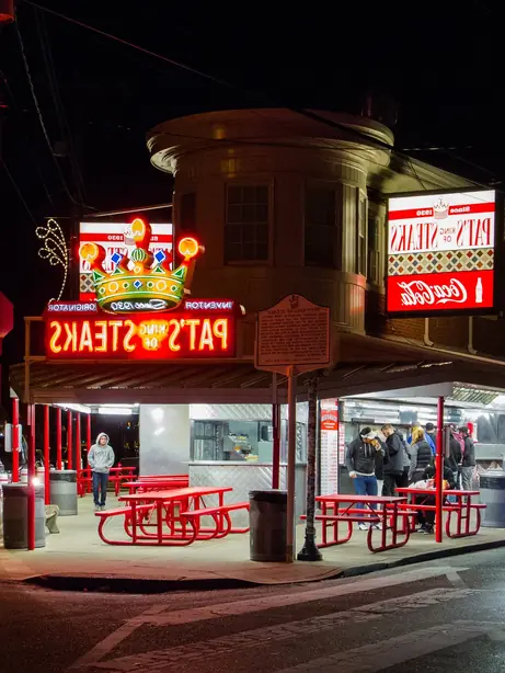 Foto von Philly Cheesesteak Sandwich Klassisch – fertig angerichtet