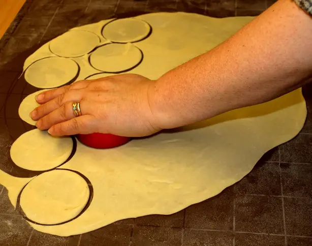 Foto von Klassische Polnische Pierogi Ruskie – fertig angerichtet