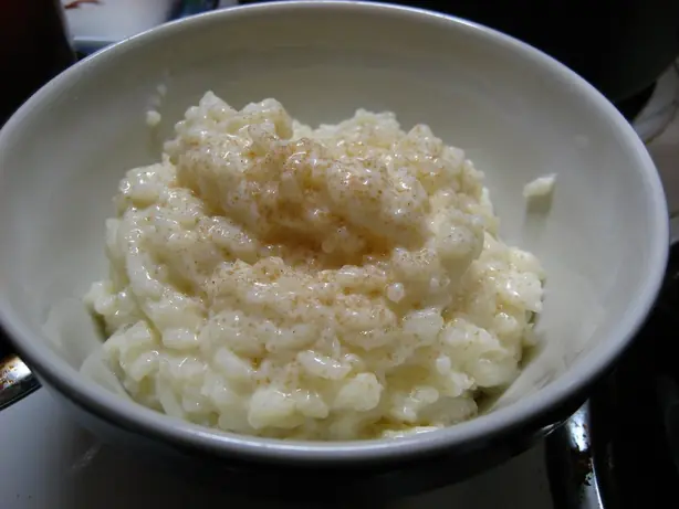 Foto von Klassischer Milchreis – fertig angerichtet