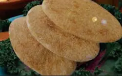 Foto von Changzhou Sesamkuchen Dàmágāo – fertig angerichtet