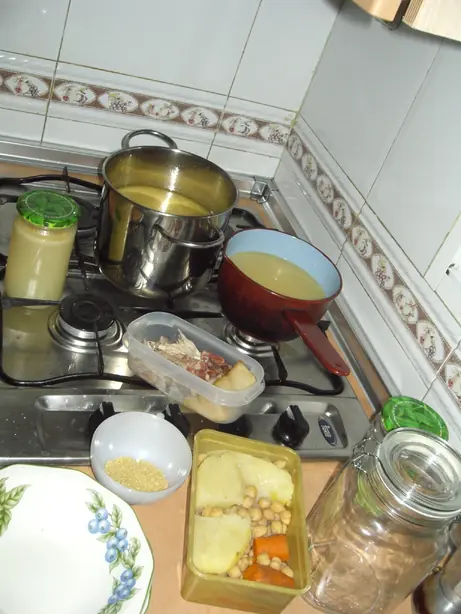 Foto von Andalusischer Puchero (Der spanische Eintopf-Klassiker) – fertig angerichtet