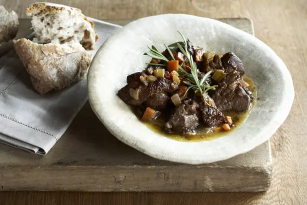 Foto von Italienischer Spezzatino – fertig angerichtet