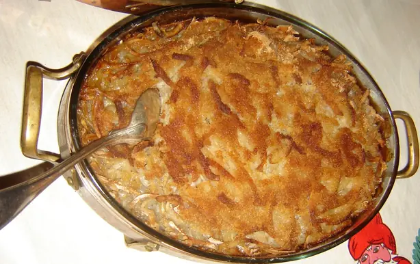 Foto von Janssons Versuchung - Das schwedische Kartoffel-Gratin-Original (Janssons frestelse) – fertig angerichtet
