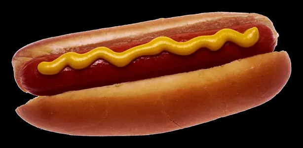 Foto von Klassischer Amerikanischer Hot Dog – fertig angerichtet