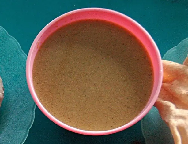 Foto von Mas Riha - Das authentische Thunfisch-Curry der Malediven – fertig angerichtet