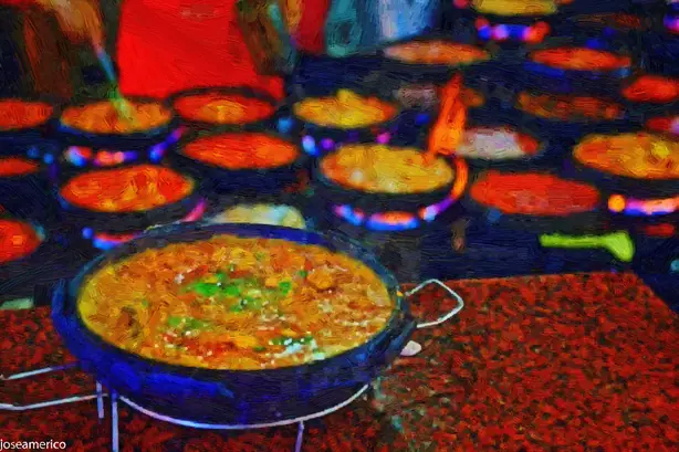 Foto von Moqueca Baiana – Der goldene Fischeintopf Brasiliens – fertig angerichtet