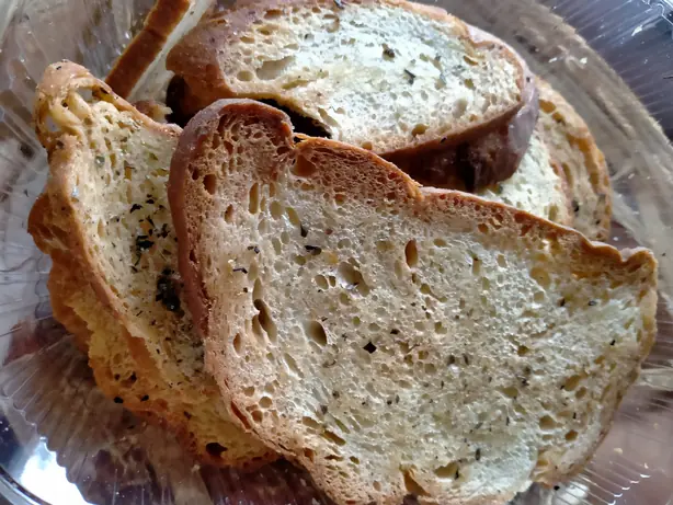 Foto von Pane di Altamura (Original DOP) – fertig angerichtet