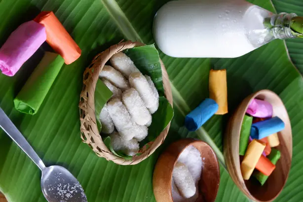 Foto von Pastillas de Leche (Philippinische Milchbonbons) – fertig angerichtet