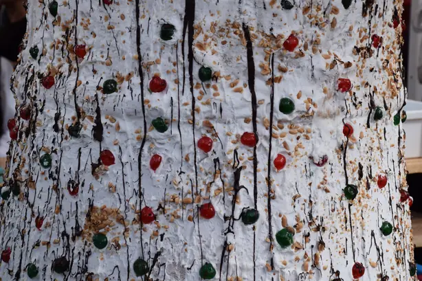 Foto von Prinjolata (Maltesische Karnevalstorte) – fertig angerichtet