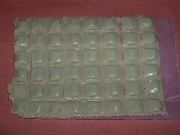 Foto von Raviole du Dauphiné (Französische Mini-Ravioli) – fertig angerichtet