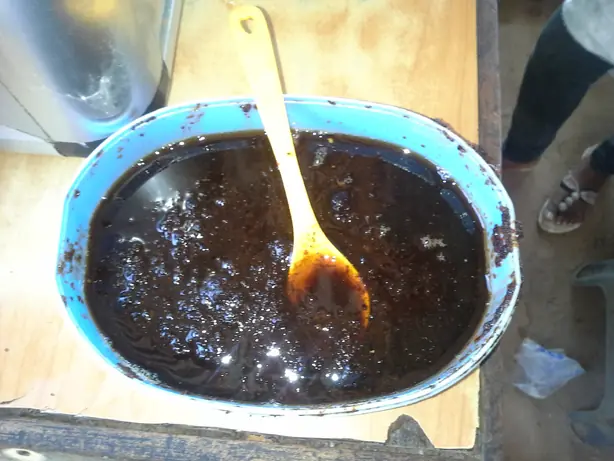 Foto von Shito (Ghanaian Black Pepper Sauce) – fertig angerichtet