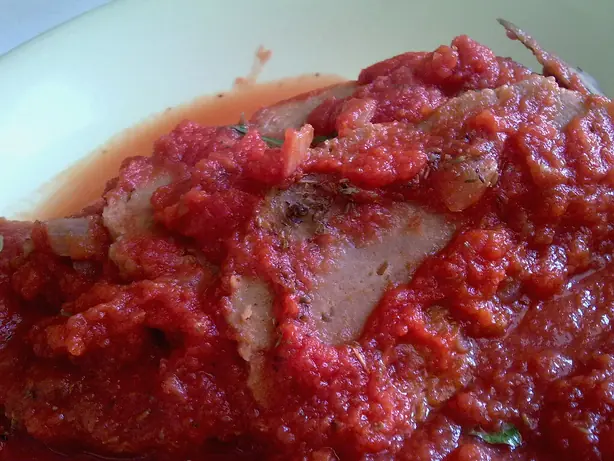 Foto von Tomate frito – fertig angerichtet