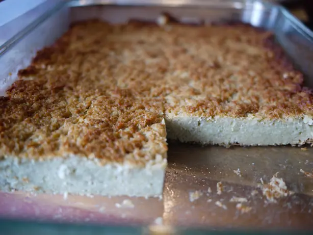 Foto von Traditioneller Kartoffel-Kugel – fertig angerichtet