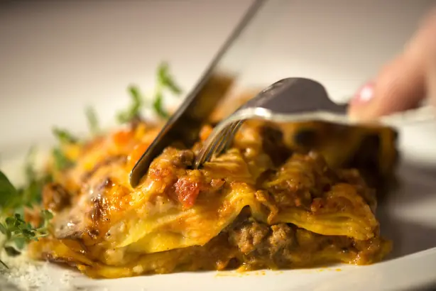 Foto von Vincisgrassi – fertig angerichtet