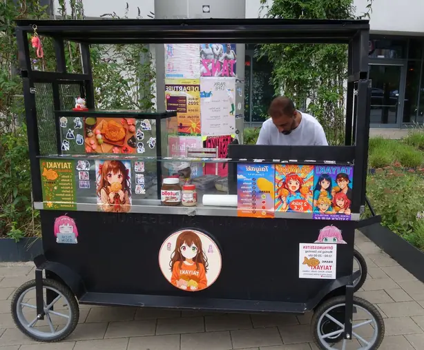 Foto von Japanische Taiyaki Fischwaffeln – fertig angerichtet