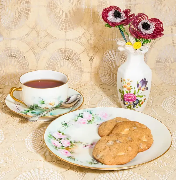 Foto von Österreichische Teebäckerei klassisch – fertig angerichtet