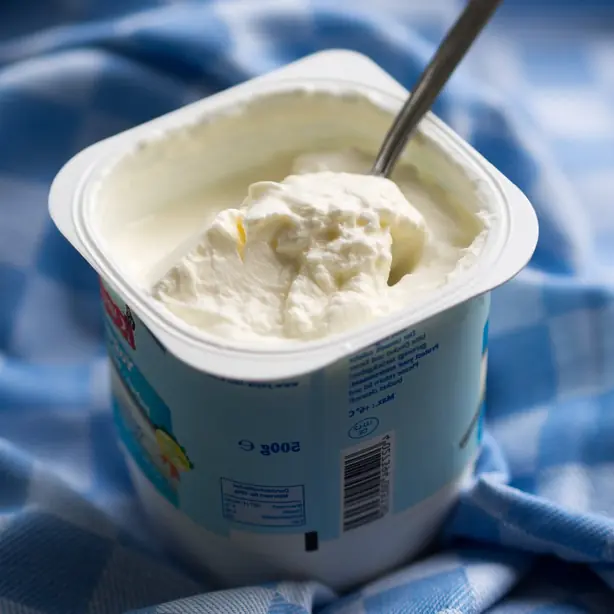 Foto von Hausgemachter Naturjoghurt – fertig angerichtet