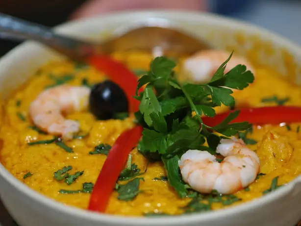 Foto von Brasilianisches Vatapá Klassisch – fertig angerichtet