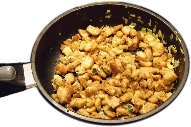 Foto von Weckfüllsel – schnelles Brot-Ei-Gemüse – fertig angerichtet