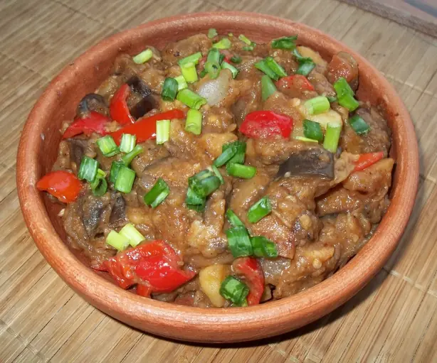 Foto von Georgisches Käsebrot Khachapuri – fertig angerichtet